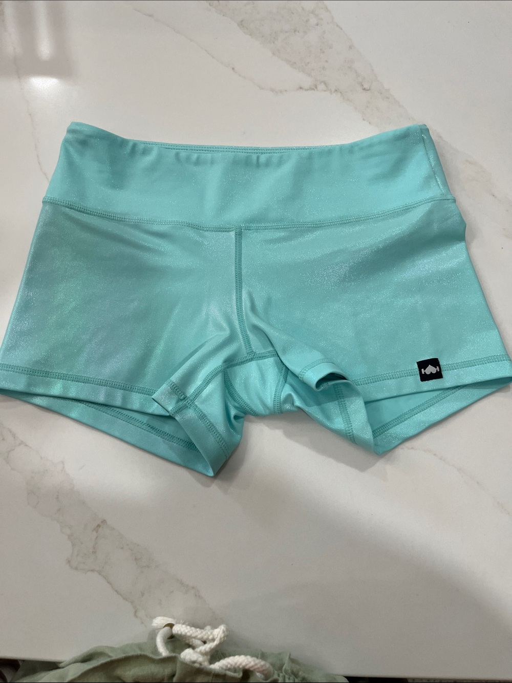 Shiny Athletic Shorts, 2.5”